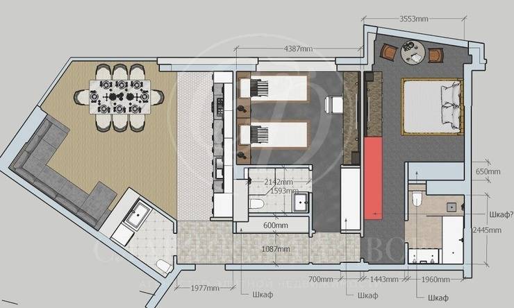 Лот-12558-310318 Аренда квартиры Аэропорт