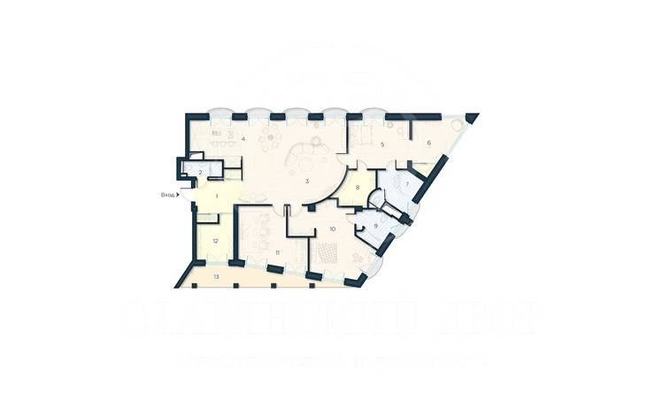 Лот-12630-319830 Продажа квартиры Остоженка