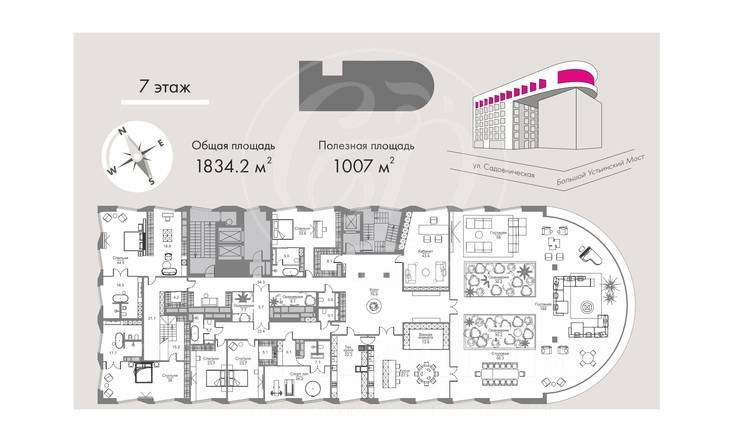 Лот-7411-323860 Продажа квартиры Замоскворечье, Якиманка