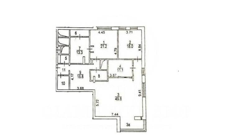 Лот-12001-329611 Продажа квартиры Арбат, Смоленская