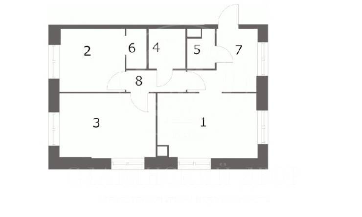 Лот-12733-330882 Продажа квартиры Замоскворечье, Якиманка