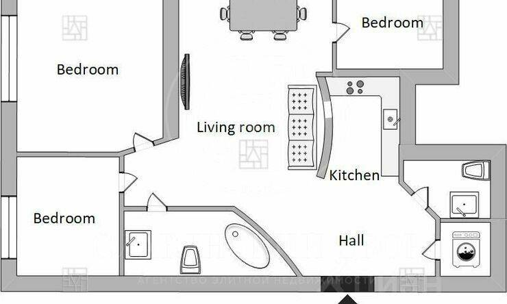 Лот-12768-335504 Продажа квартиры Крылатское