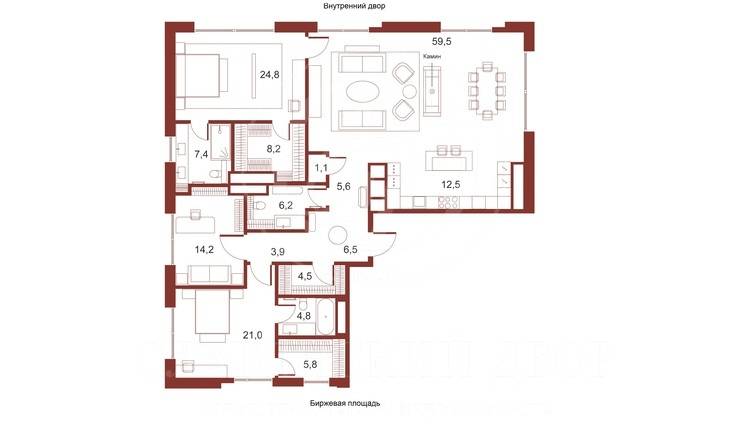 Лот-12606-336719 Продажа квартиры Кремль,Охотный ряд