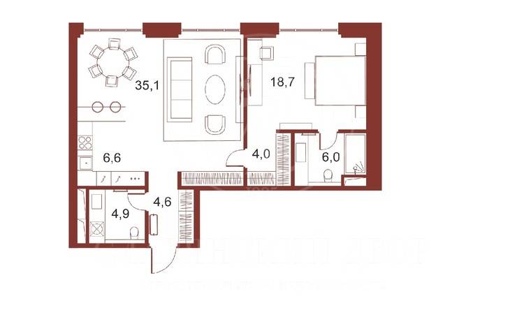 Лот-12601-336849 Продажа квартиры Кремль,Охотный ряд