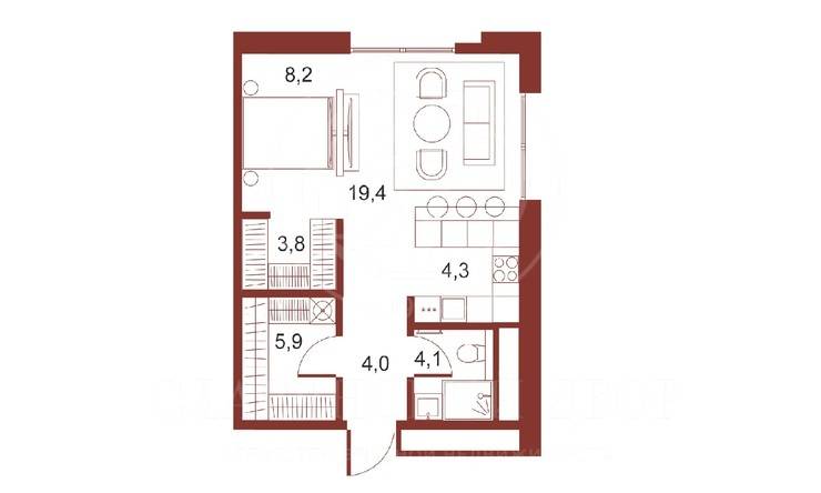 Лот-12602-336851 Продажа квартиры Кремль,Охотный ряд