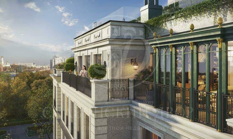 Лот-417-351236 жилой комплекс LE DOME Хамовники, Плющиха