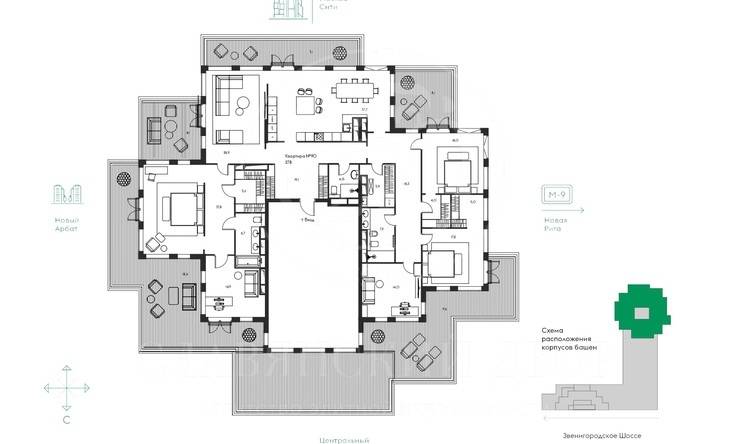 Лот-12890-356463 Продажа квартиры Пресненский