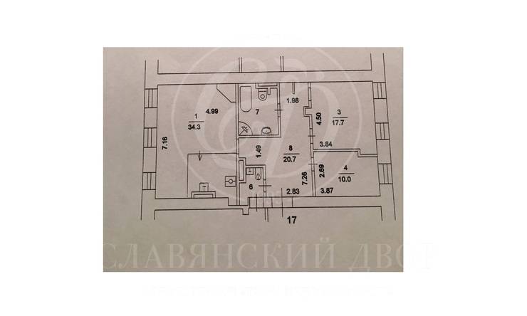 Лот-12893-356709 Аренда квартиры Красносельский