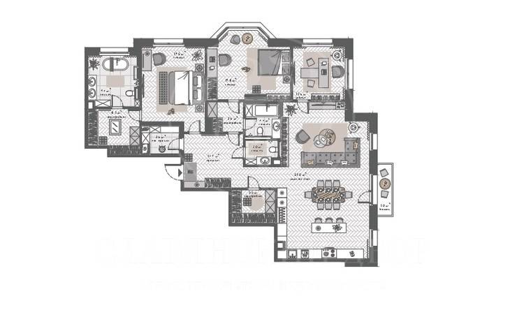 Лот-12904-359456 Продажа квартиры Хамовники, Плющиха