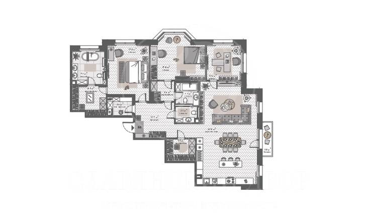 Лот-12905-359465 Продажа квартиры Хамовники, Плющиха