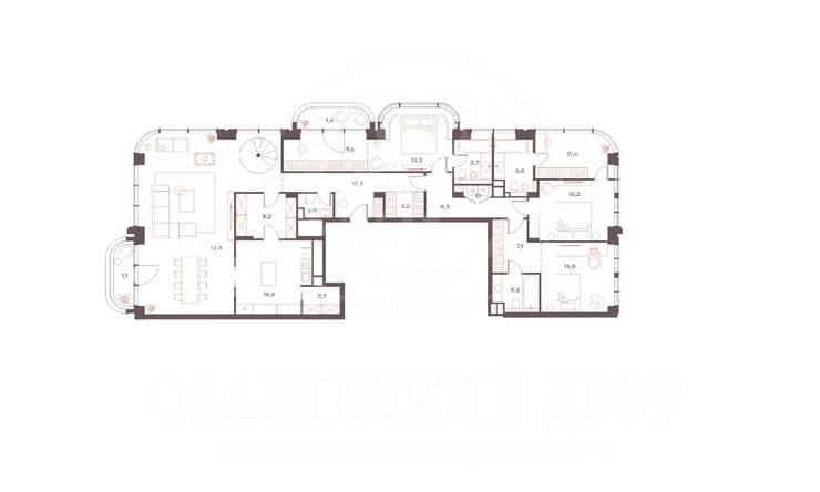 Лот-12932-364733 Продажа квартиры Хамовники, Плющиха