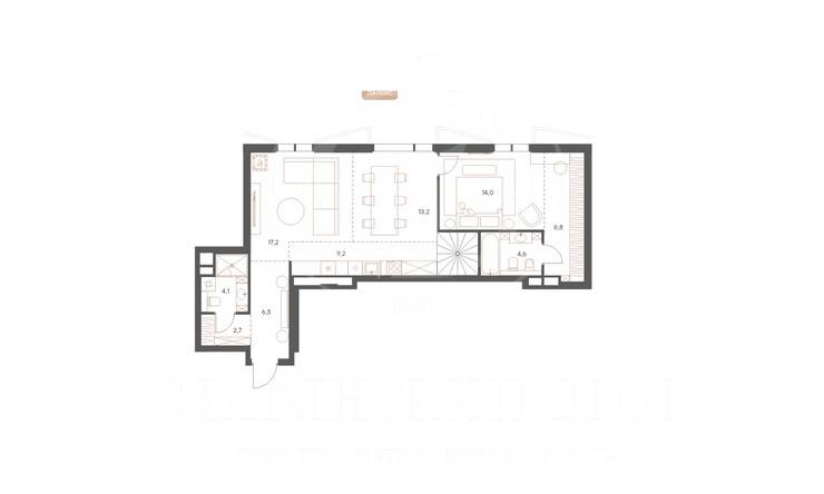 Лот-12936-364750 Продажа квартиры Хамовники, Плющиха