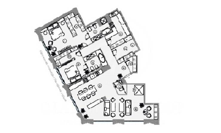 Лот-12942-365089 Продажа квартиры Замоскворечье, Якиманка
