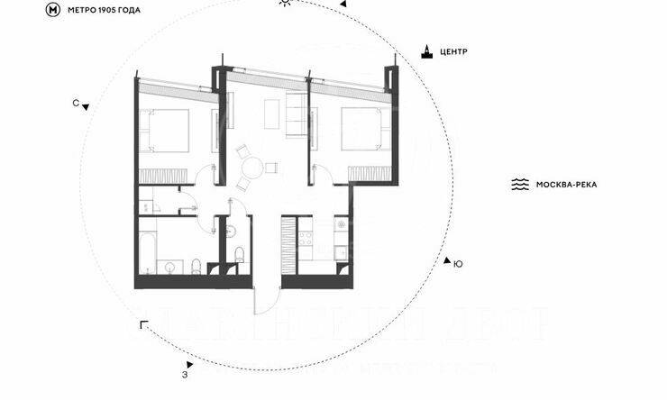 Лот-12958-368358 Продажа квартиры Пресненский