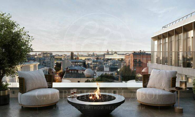 Пентхаус в жилом комплексе ARMANI / CASA Moscow Residences