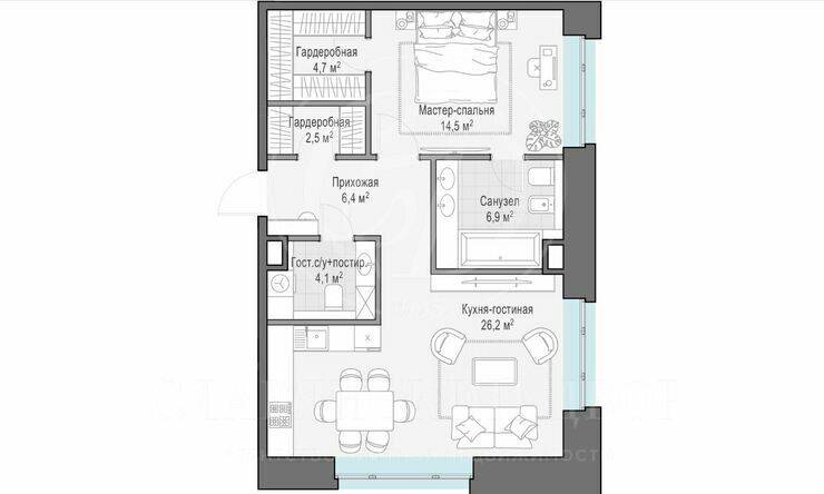 Лот-12991-369279 Продажа квартиры Тверская