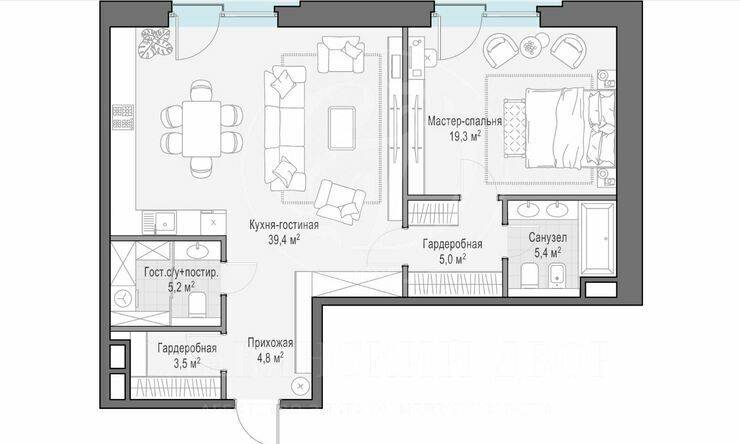 Лот-12992-369295 Продажа квартиры Тверская
