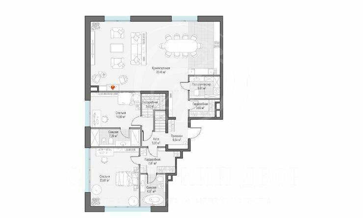 Лот-12993-369311 Продажа квартиры Тверская