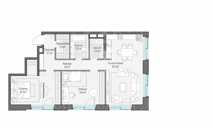 Лот-12997-369373 Продажа квартиры Тверская