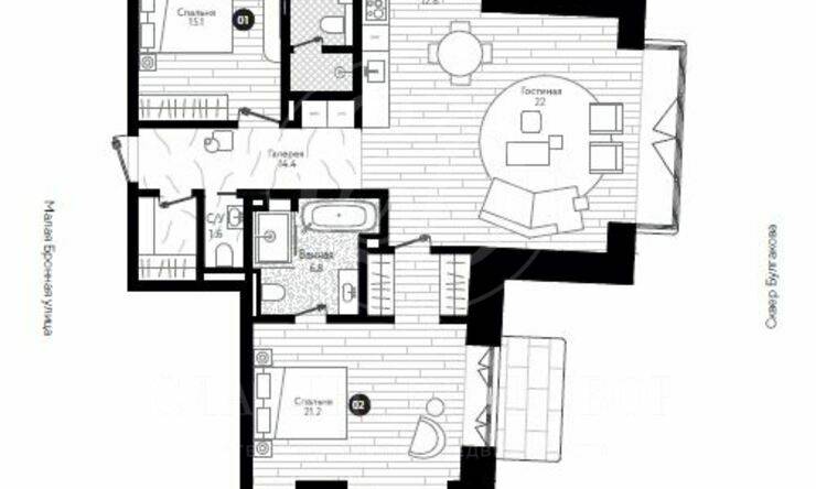 Лот-13003-369587 Продажа квартиры Пресненский