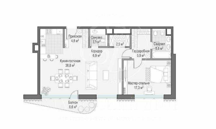 Лот-13033-373234 Продажа квартиры Замоскворечье, Якиманка