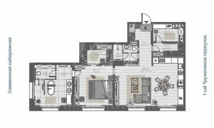 Лот-13108-378010 Продажа квартиры Хамовники, Плющиха