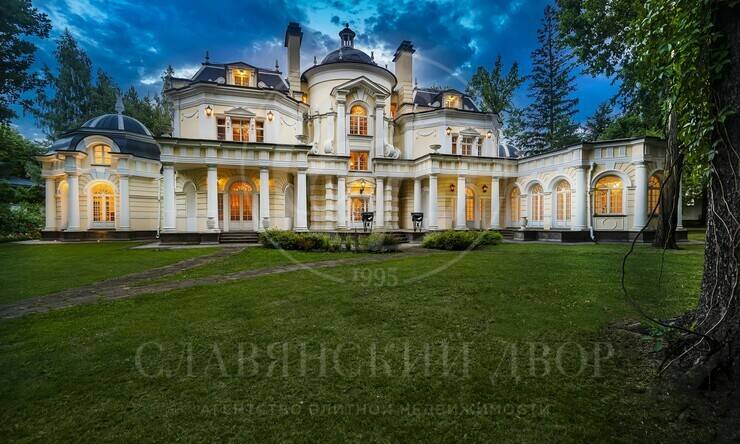 Лот-8258-389555 продажа дома Рублево-Успенское шоссе Ландшафт