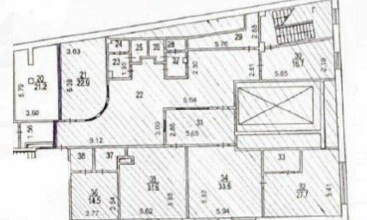 аренда  ЦАО Парк Культуры Земледельческий пер.