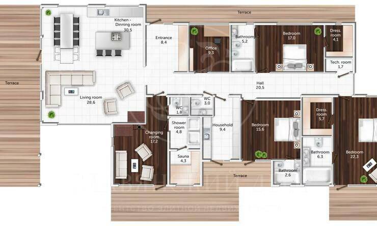 Лот-11799-404375 продажа дома 1-е Успенское шоссе Gorki Lake (Горки Лейк)