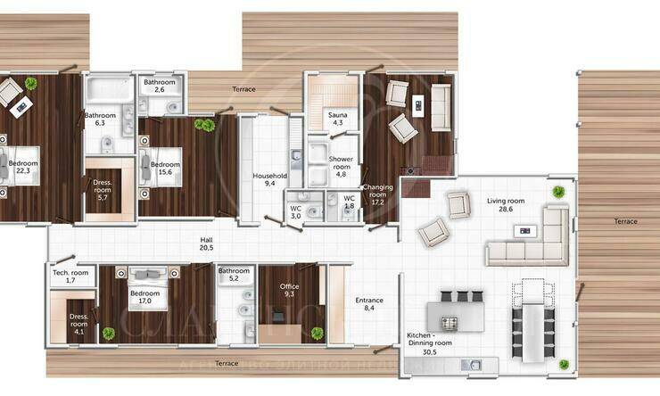 Лот-11809-404567 продажа дома 1-е Успенское шоссе Gorki Lake (Горки Лейк)