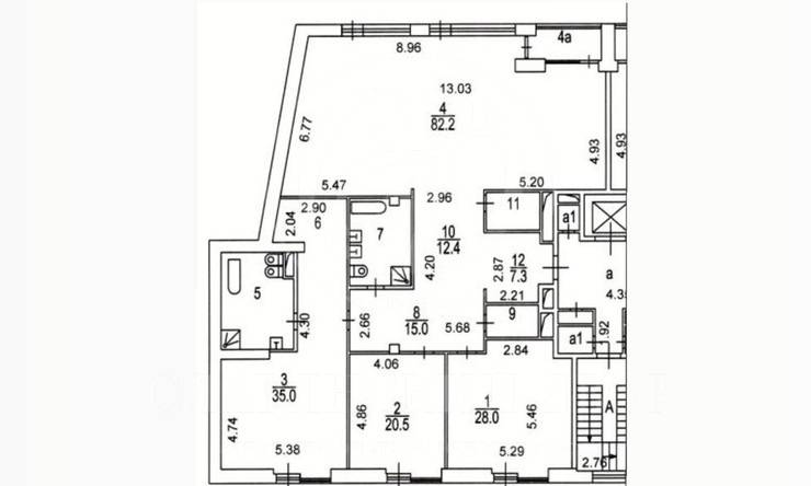 Лот-13254-410544 Продажа квартиры Остоженка