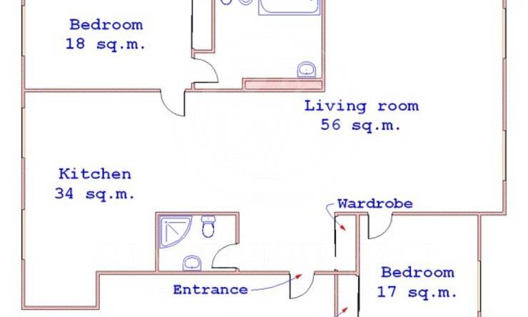 Лот-6283-43485 Аренда квартиры Арбат, Смоленская