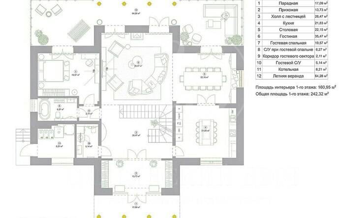 Лот-12428-456336 продажа дома Новорижское шоссе Миллениум парк