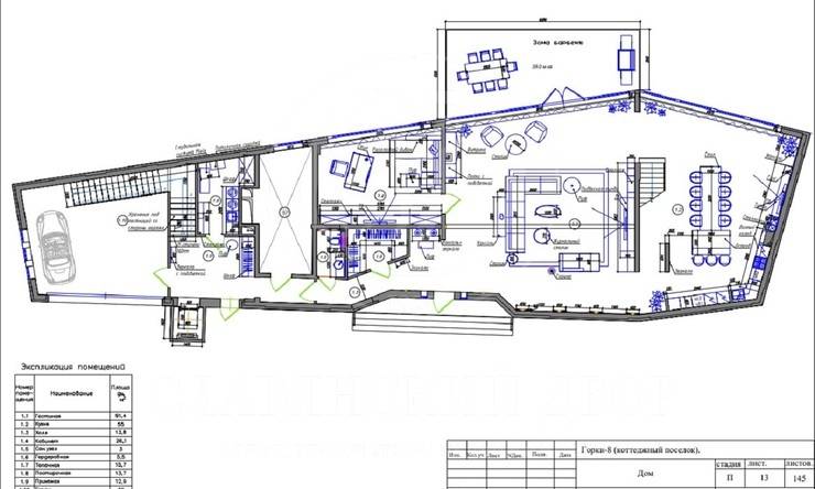 Лот-12465-458443 продажа дома Рублево-Успенское шоссе Резиденция Березки
