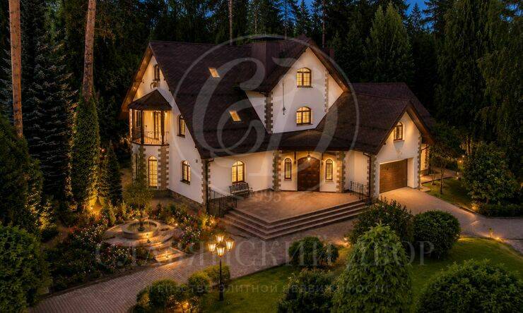 Лот-12662-471326 продажа дома Рублево-Успенское шоссе Ландшафт