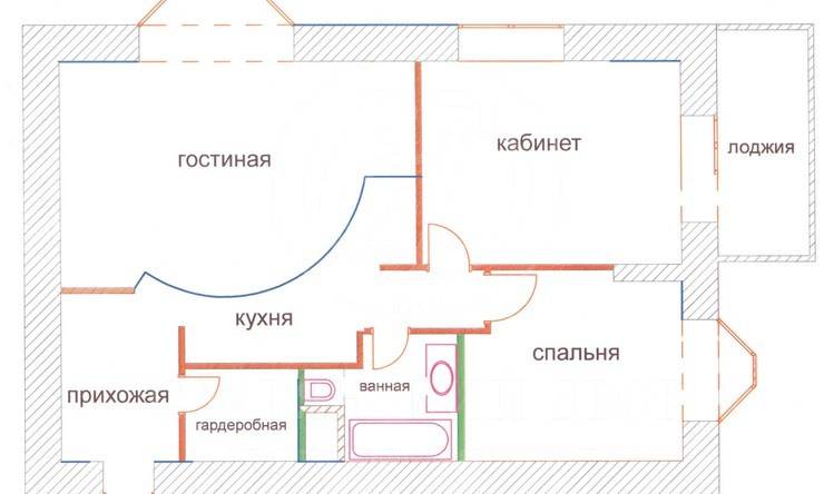 Лот-7086-48519 Аренда квартиры Кунцево