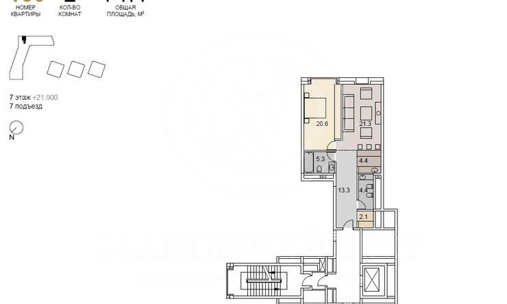 Лот-8520-56909 Продажа квартиры Хамовники, Плющиха