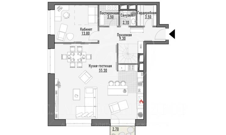 Лот-8541-57115 Продажа квартиры Мещанский