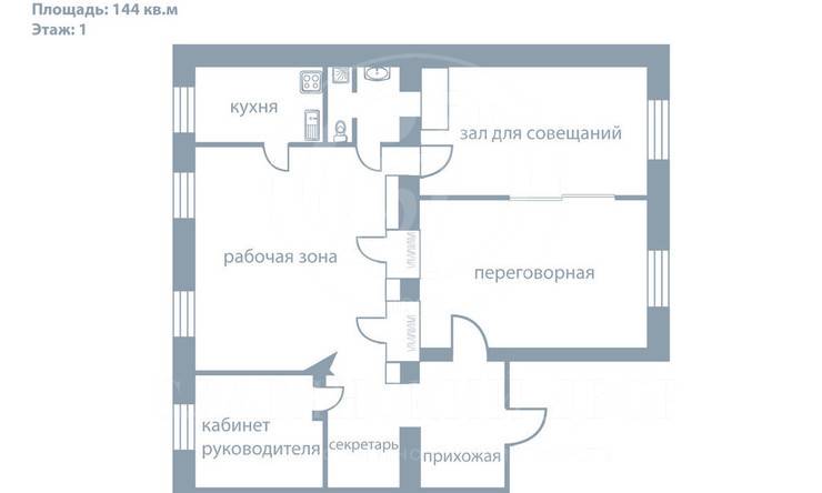 продажа офис, представительство ЦАО Александровский Сад Романов пер.