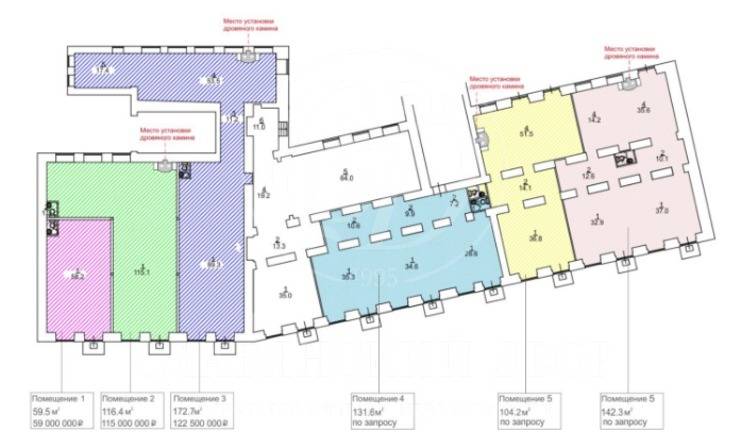 аренда  ЦАО  Пречистенская наб.