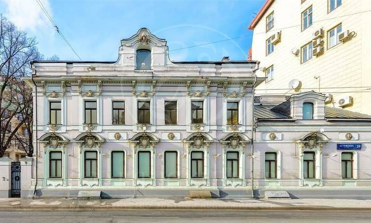 продажа офис, банковское помещение, гостиница ЦАО Кропоткинская Остоженка